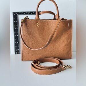 Quince Tan Leather Bag